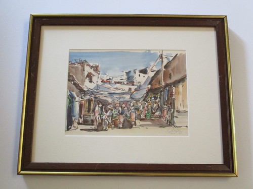 Vintage impressionist painting - vintage,